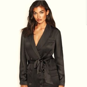 NWT Victoria secret's satin jacket dress